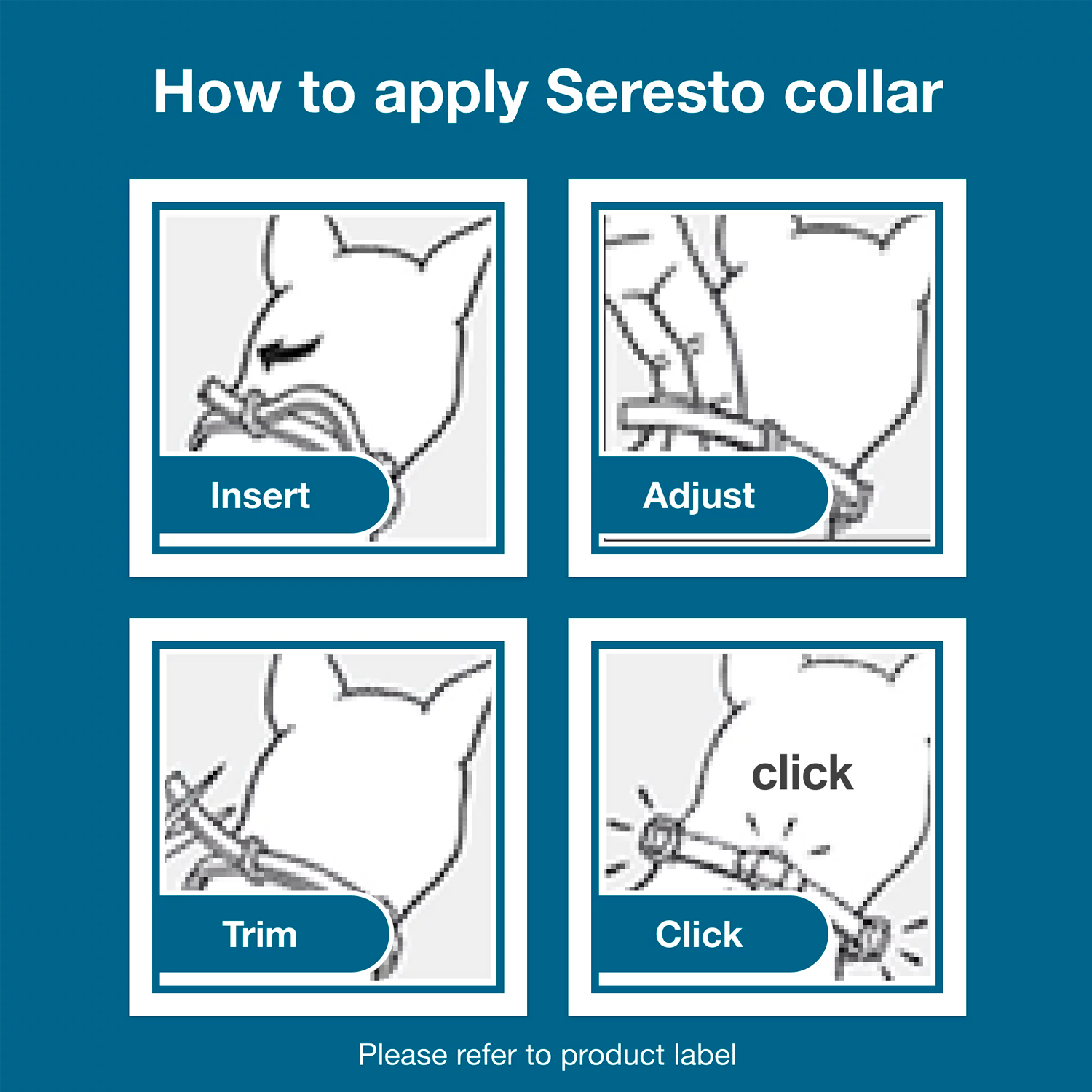 Seresto Cat Vet-Recommended Flea & Tick Prevention 8 Month Collar for Cats - الصورة 4