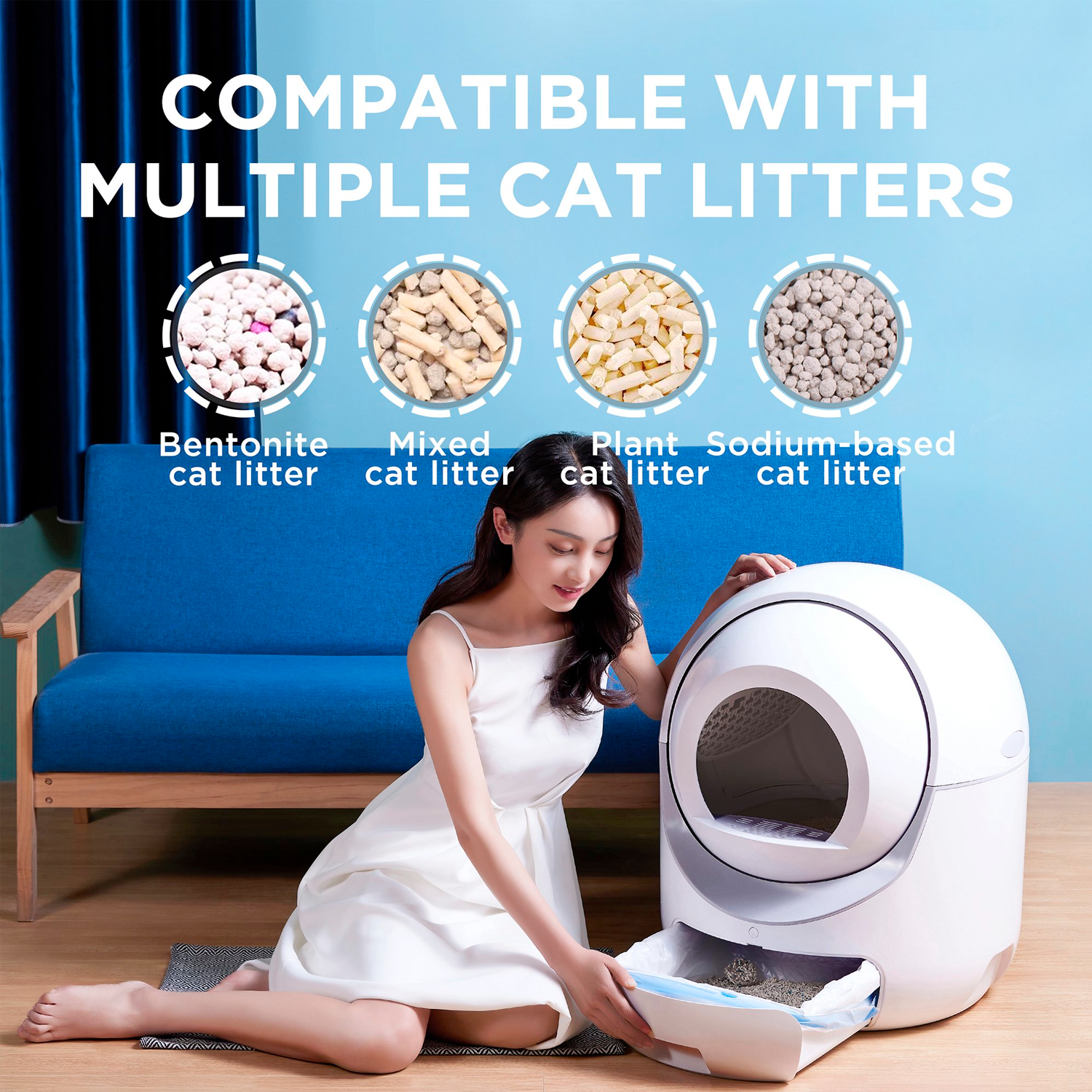 Self Cleaning Litter Boxes in Cat Litter Boxes - الصورة 4