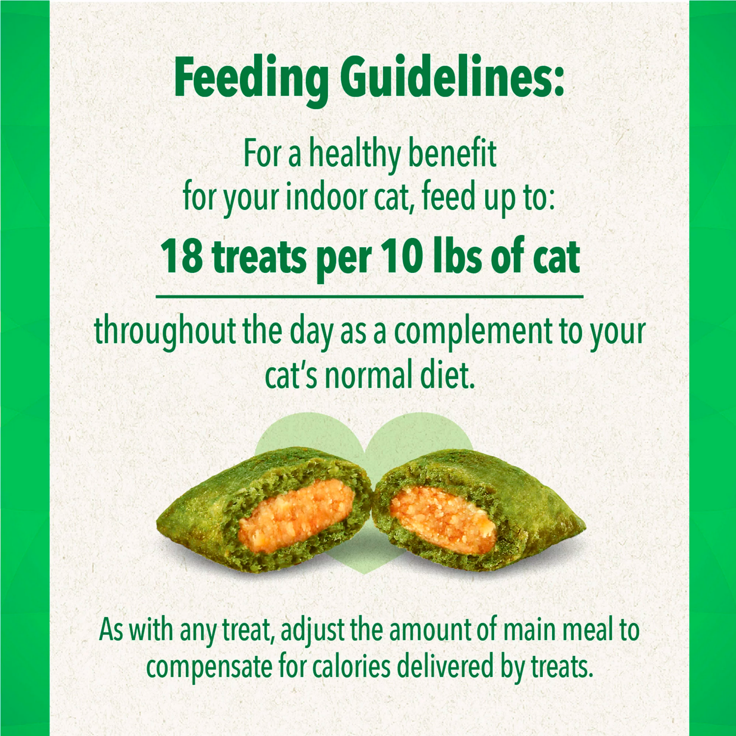 FELINE GREENIES SMARTBITES HEALTHY INDOOR Natural Treats for Cats, Tuna Flavor, 2.1 oz. Pouch - الصورة 4