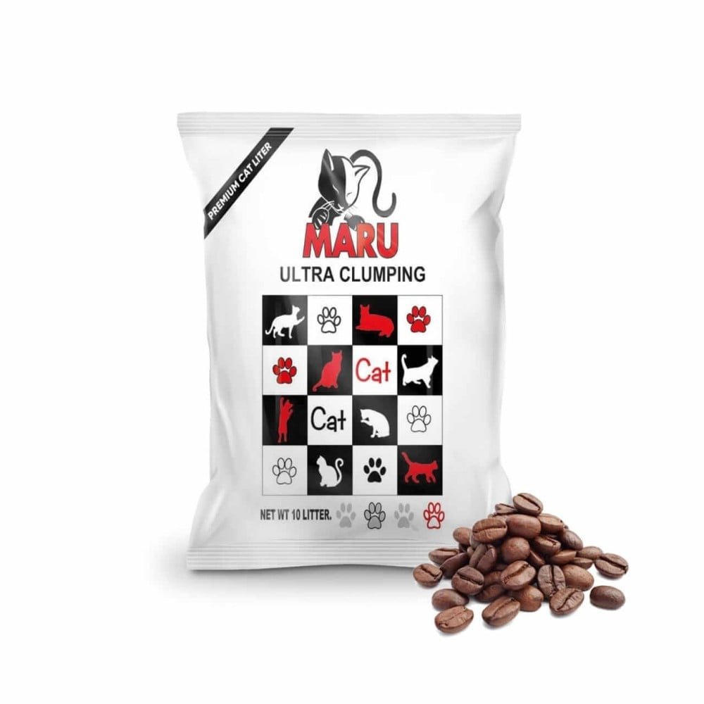 مارو MARU تراب القطط وزن 20 كيلو رائحة أو بدون - Image 5