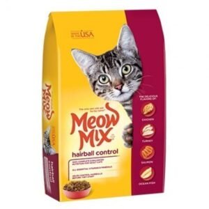 ميو مكس Meow Mix كرات الشعر للتعامل اكل قطط جاف