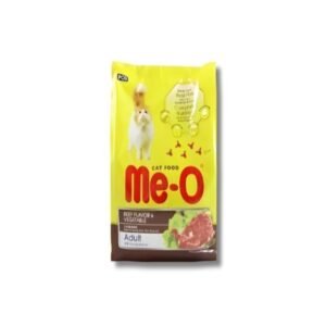 ميو Me-O اكل جاف باللحم البقري والخضار للقطط