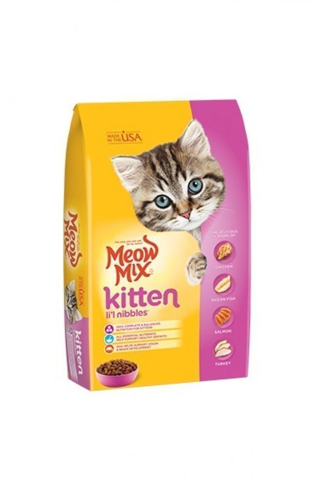 ميو مكس Meow Mix كيتن أكل القطط الصغيرة الكيتنز